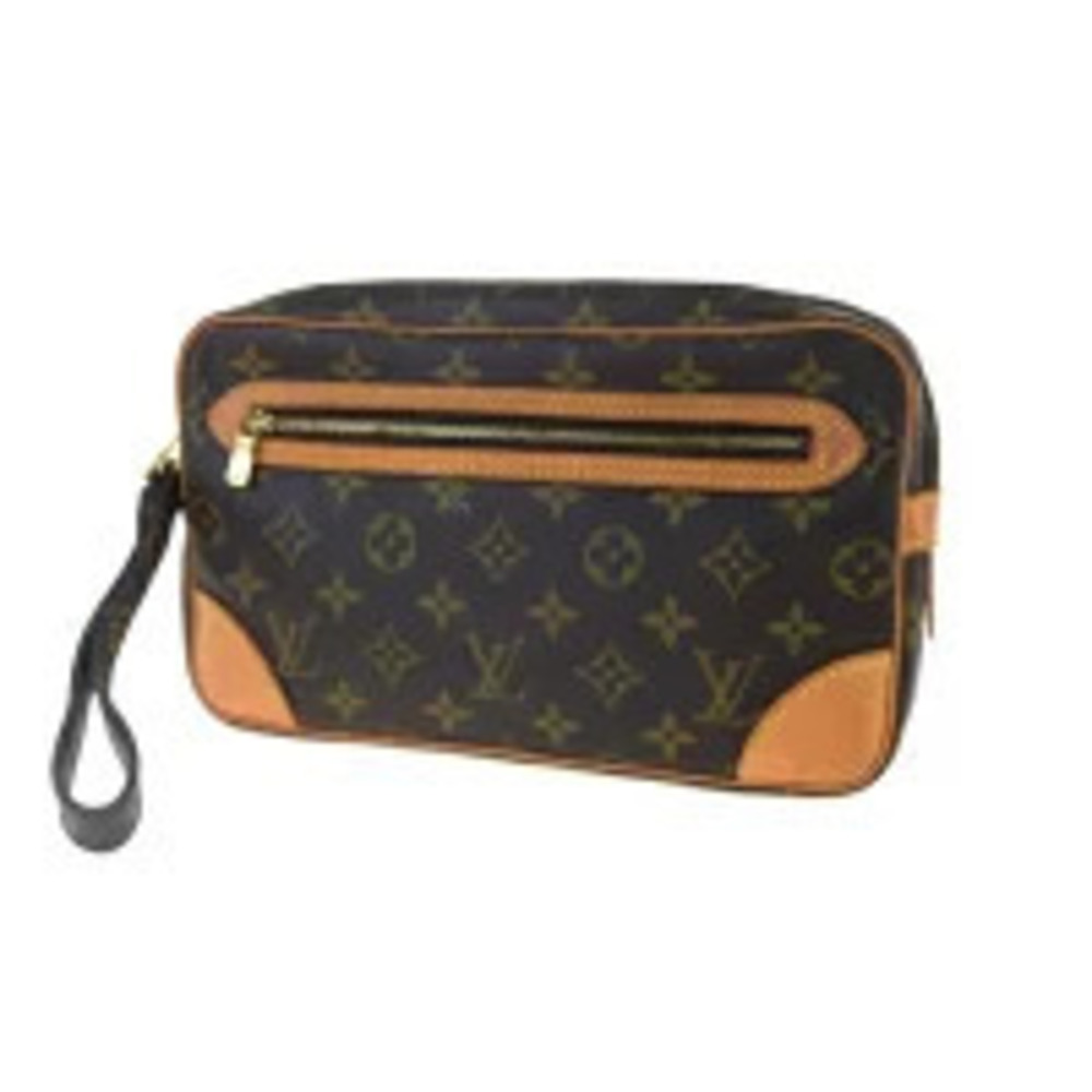 Louis Vuitton Monogram Marly Dragonne Clutch Bag